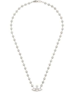 Vivienne Westwood Thames Mini Bas Relief Necklace - Multicolour