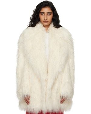 Frankie Shop Off- Liza Short Coat - Natural