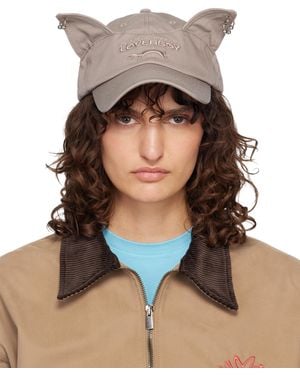 Charles Jeffrey Pierced Ears Cap - Brown
