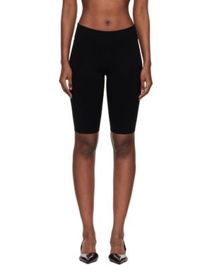 TOTEME Capri Knit Shorts - Black
