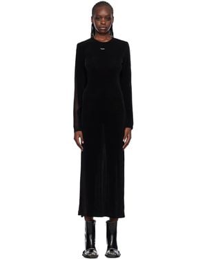 lesugiatelier Ribbon Maxi Dress - Black