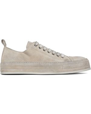 スニーカー ANN DEMEULEMEESTER Chalk Suede Sneakers Ann Demeulemeester Sneakers for Men | Online Sale up to 74