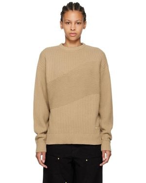 Dime Tan Wave Jumper - Natural