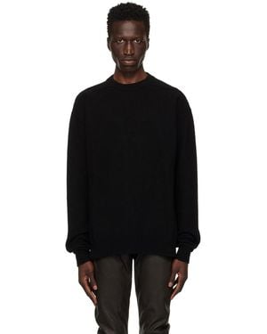 Rick Owens Porterville リサイクルカシミヤ セーター - ブラック