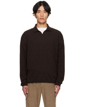 The Row Franz Polo - Black