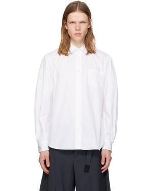 Sacai Poplin Shirt - White