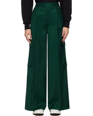 Amiri Pleated Work Casual Pants - Green