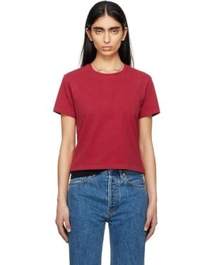 Still Here Ssense Exclusive 'The Shirt' T-Shirt - Red