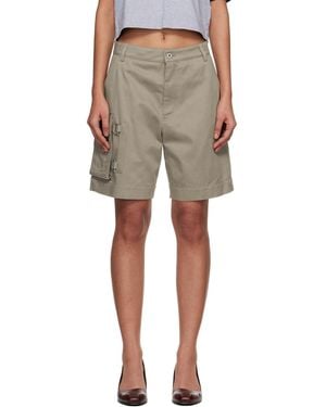 Off-White c/o Virgil Abloh Co Gab Pocket Shorts - Multicolour