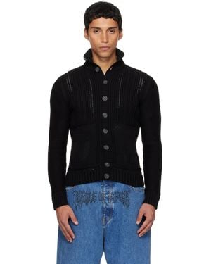 Vetements Cargo Cardigan - Black