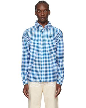 ICECREAM Check Shirt - Blue