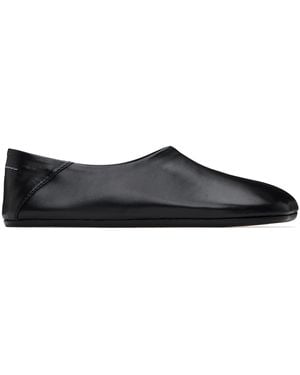 MM6 by Maison Martin Margiela ブラック Anatomic スリッポン