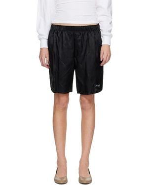 HOMMEGIRLS Long Boxer Shorts - Black