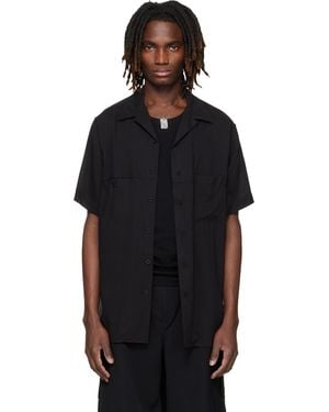 Yohji Yamamoto Panel B Shirt - Black