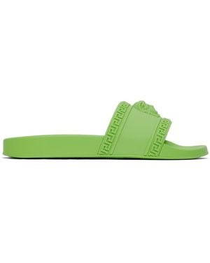 Versace Palazzo Slides - Green