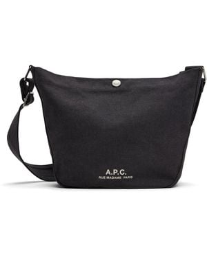 A.P.C. Journal Small Satchel - Black