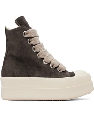 Rick Owens Tower Mega Bumper Jumbolace Sneaks Trainers - Black