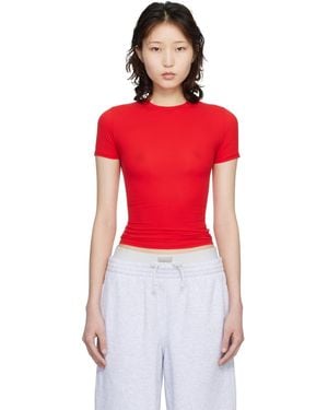 Skims Fits Everybody T-Shirt - Red