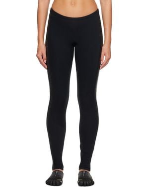 Dion Lee Haydenshapes By Ssense Exclusive Black & Gray leggings - Blue