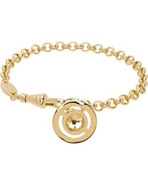 Vivienne Westwood New Petite Orb Bracelet - Metallic