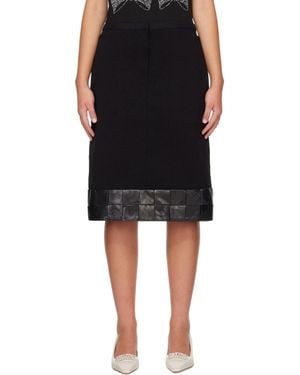 Super Yaya Saam Midi Skirt - Black
