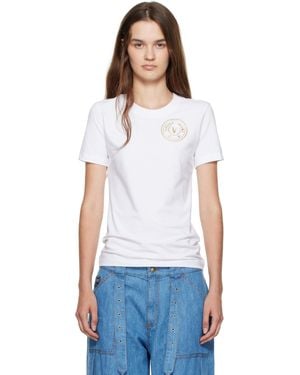 Versace Jeans Couture Jersey Stretch T-Shirt - White