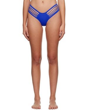 Agent Provocateur Blue Dakotta Bikini Bottom