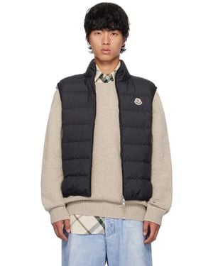 Moncler Contrin ダウンベスト - ブラック
