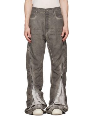 Rick Owens Tower Bolan Banana Jeans - Grey