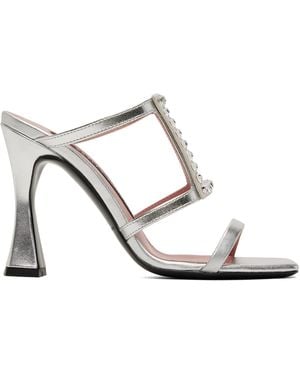 Les Petits Joueurs Hoya Heeled Sandals - Black
