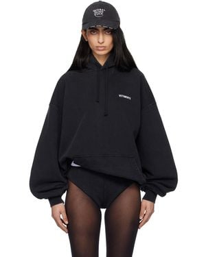 Vetements Iconic Logo Hoodie - Blue