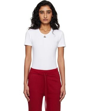 Vivienne Westwood Cap Sleeve Bodysuit - Red