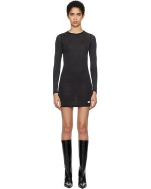 Alexander Wang ホワイト Crystal Hotfix 長袖 クルーネックT