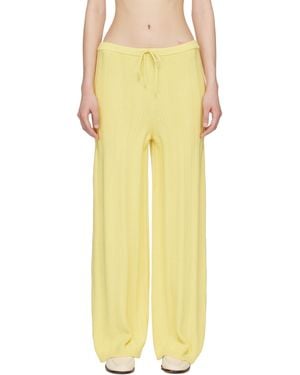B.B. Wallace Crewdson Lounge Pants - Yellow