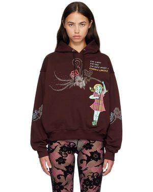 Chopova Lowena Feelings Awe Hoodie - Red