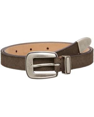 mfpen Taupe Riders Belt - Brown