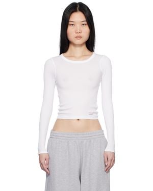 Alexander Wang ホワイト シア ブラ | Lyst