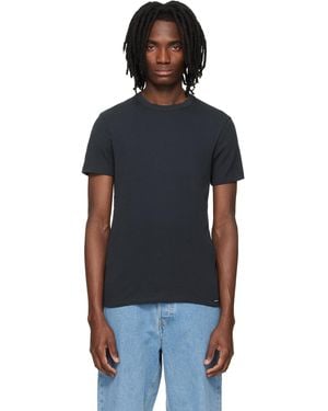 Tom Ford Cotton Crewneck T-Shirt - Black