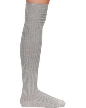 Baserange Overknee Socks - Grey