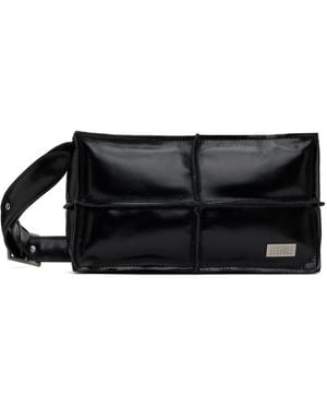 MM6 by Maison Margiela Numeric Top Handle Mini Bag - Black