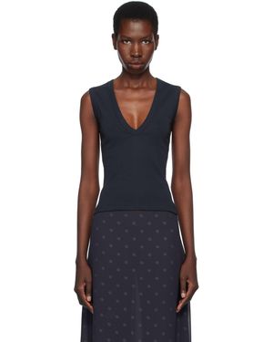 【flore flore】DEWI TANK NAVY 新品 Flore Flore Dewi Tank in Navy – JUDITH