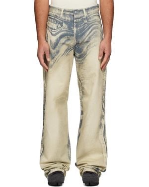 CAMPERLAB Distorted Print Jeans - Multicolour