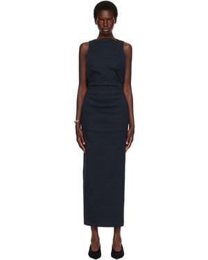 Issey Miyake Allow Maxi Dress - Blue