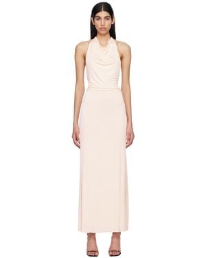 Bec & Bridge Off- Ariel Halter Maxi Dress - Black