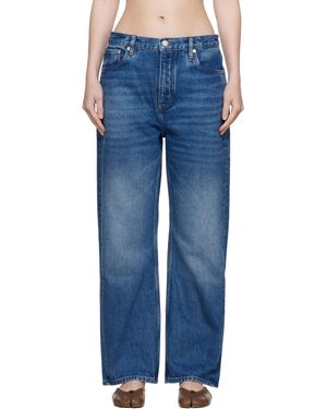 Studio Nicholson ブルー Denjo ジーンズ