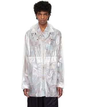Dries Van Noten Transparent Nylon Jacket - Multicolour