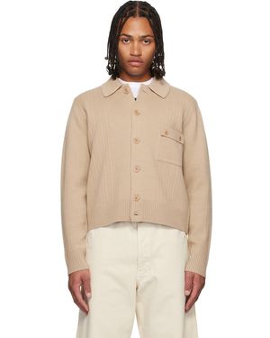 Dries Van Noten Wool Cardigan - Natural