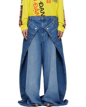Lu'u Dan Maxi X Maxi X Maxi Jeans - Blue