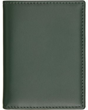 Comme des Garçons Classic Leather Card Holder - Green