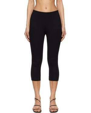 Rag & Bone Simone Ponte Capri Pants - Black
